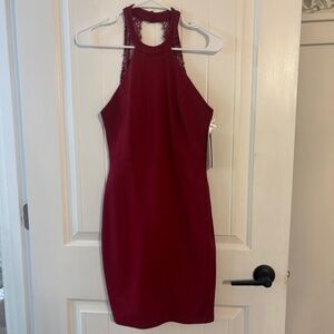 Small Maroon Lulus Dress - BNWT